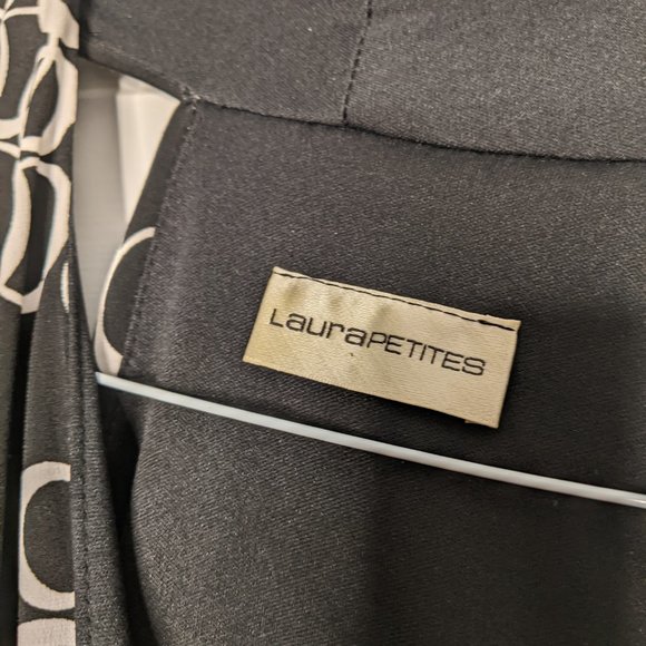 Laura Petites Black & White Dress - Versatile and Chic - Picture 2 of 3